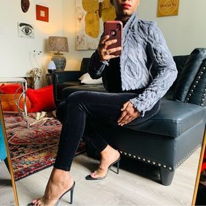 FOREVER 21 Faux Fur Crop Jacket